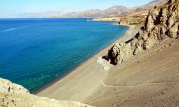 Agios Pavlos beach (westwards), Rethymnon Crete