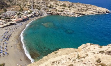 Matala beach, Heraklion Crete